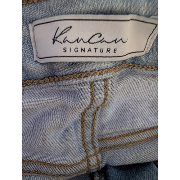 KANCAN Signature Women Jeans, Light Wash Ultra High Rise Flare Jeans, Sz 23 - Picture 3 of 11